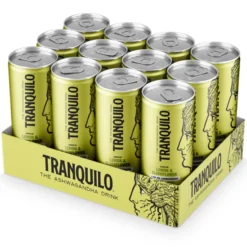 Tranquilo Ashwagandha Drink Lemon & Elderberry 12x330ml