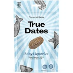 True Dates Salty Liquorice 100g