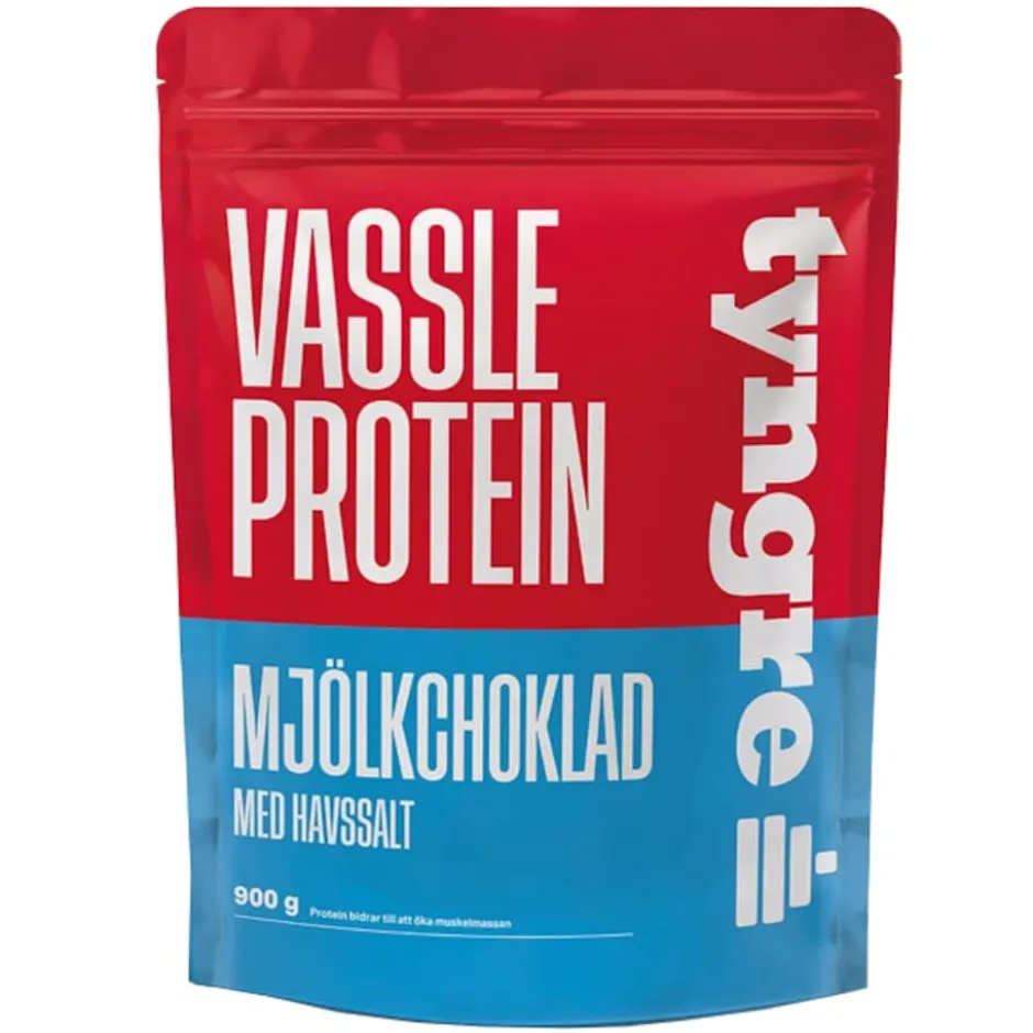 Tyngre Vassle Mjölkchoklad med havssalt 900g