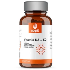 Upgrit Vitamin D3 + K2 90 kapslar