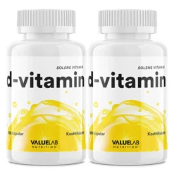 Valuelab D-vitamin 2x120 kapslar