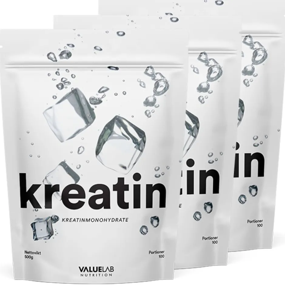 Valuelab Kreatin 3x500g
