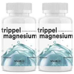 Valuelab Trippel Magnesium 2x90 kapslar