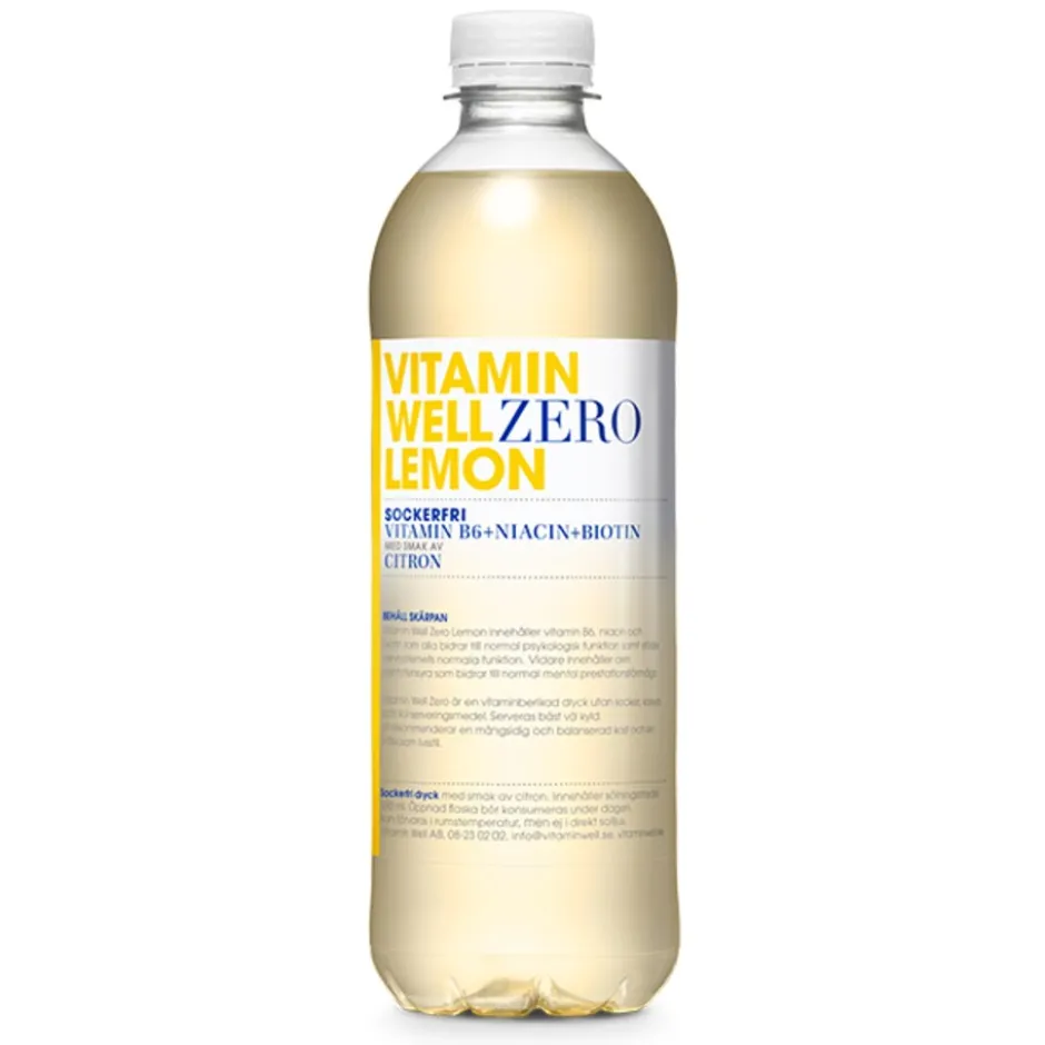 Vitamin Well Zero Lemon 500ml