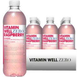 Vitamin Well Zero Raspberry 12x500ml