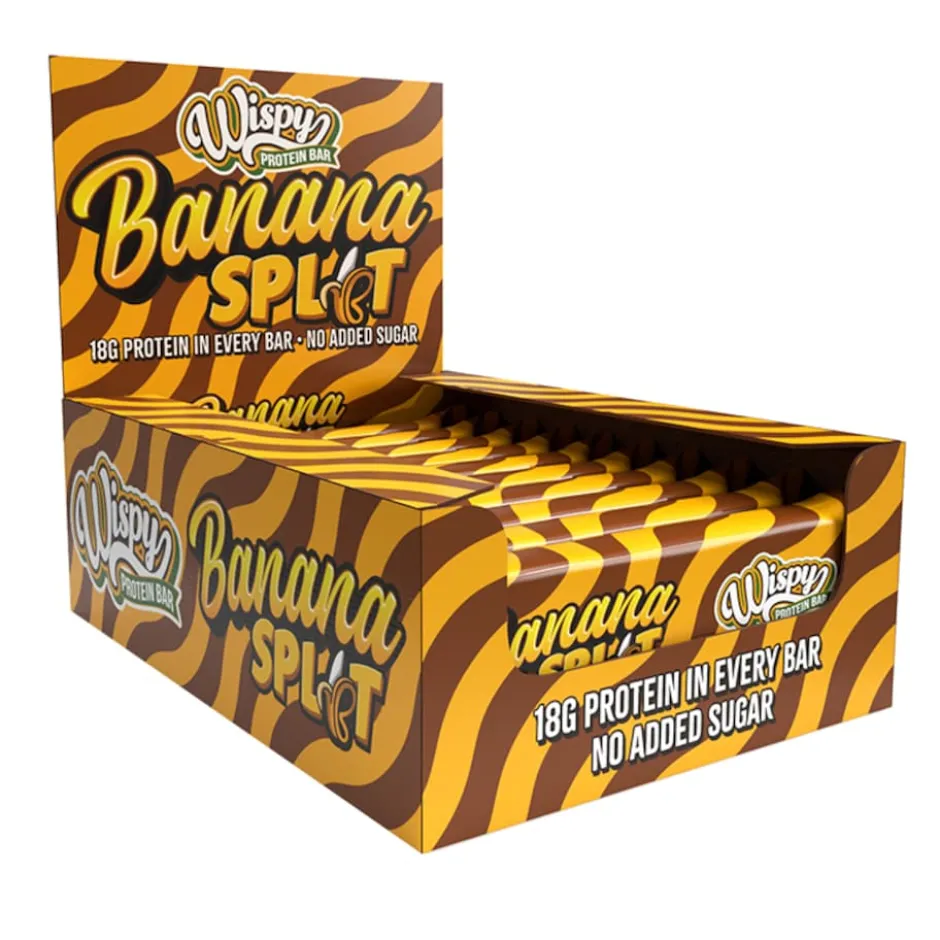 Wispy Proteinbar Banana Split 10x55g