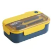 Yakada Lunch Box blue med bestick 1100ml